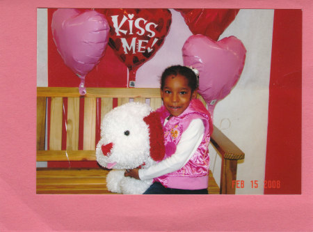 My Daughter at School on Valentines Day!!!!!!!