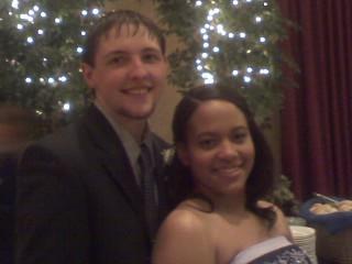Biancia and her prom date-2008