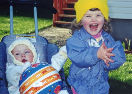 My son and daughter - 1999