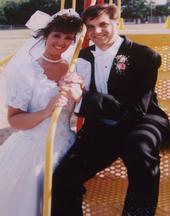 Our wedding, July '94