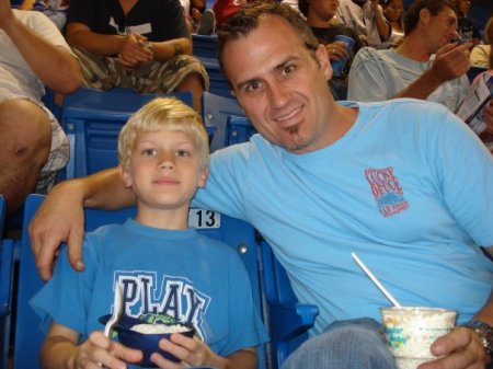 Tampa Bay Rays game with Nathan