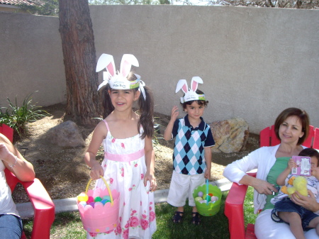 Easter egg hunt 2008