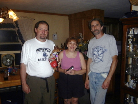 Randy Rumpf with his wife Kathy and me