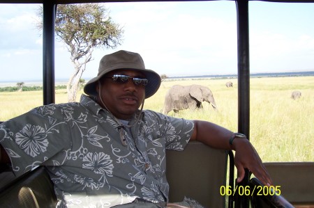 Chillin in Masi Mara, Kenya.