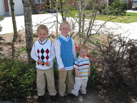 The Boys on Easter