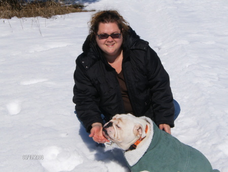 Me and Winnie in Michigan