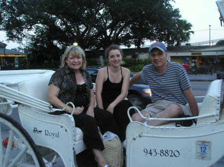 Me,Bob and Ali in New Orleans this summer