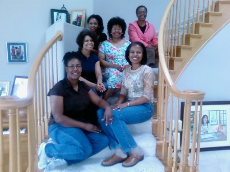 Me and 5 of my 6 sisters, 5/08