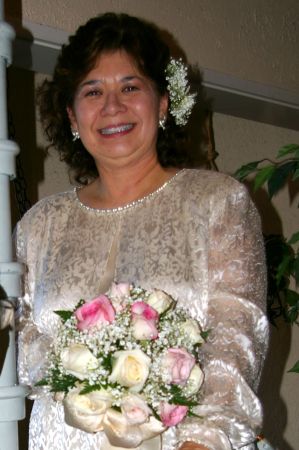 Wedding Day--Now Mrs. Amezquita