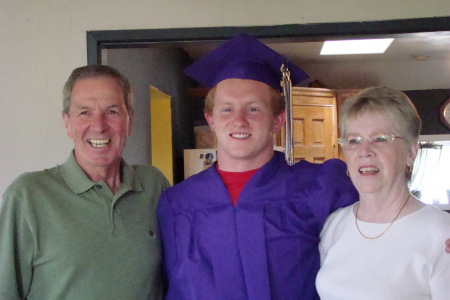 My Mom & Dad at Kurtis' graduation