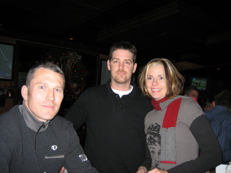 John Steckbeck,myself, and Robyn Fore at Harry's Xmas2006