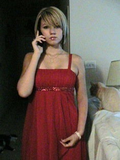 My Baby April before Homecoming 2008
