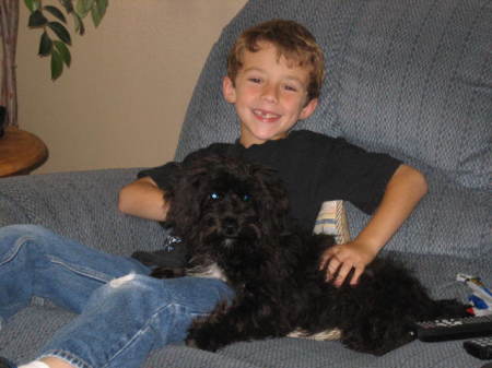A BOY AND HIS DOG