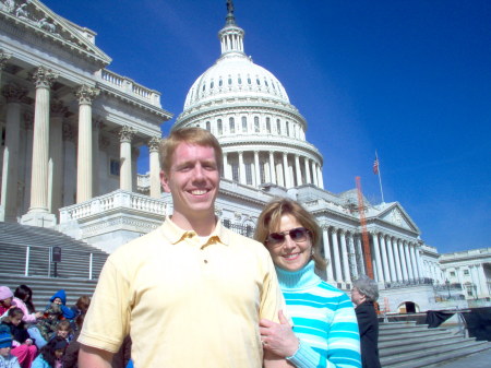 Marcia with oldest son, Scott!