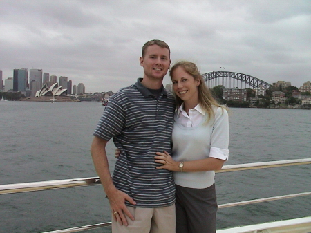 Aaron and Christy in Sydney, Australia (2003)