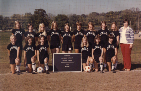 1975 Soccer Team Photo