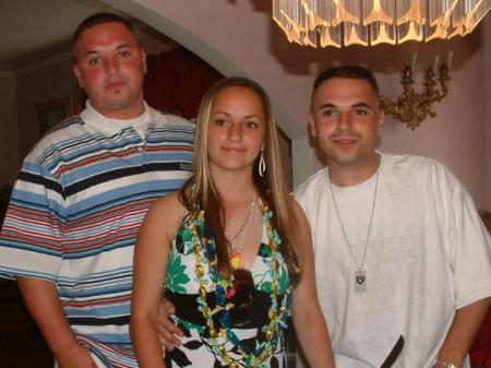 my kids, rob, janelle, and joey