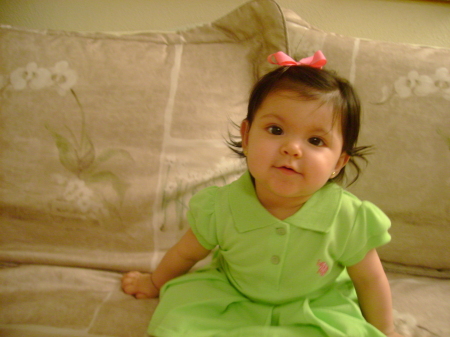 This is my Granddaughter, Gabriela...8 month old!