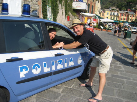 Trying to get arrested in Portofino