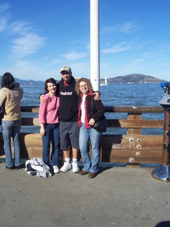 Me, my brother & sister at Pier 39. Thanksgiving 2006