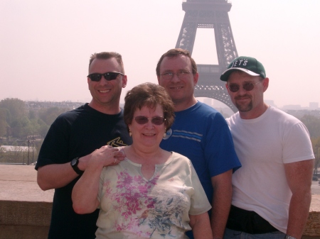 Me, Mom, Roger and David