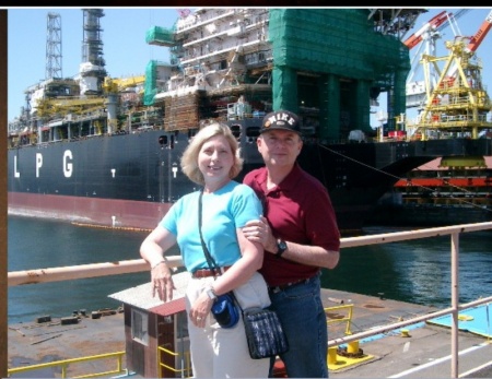 Gary & I at Kure Shipyard 2004