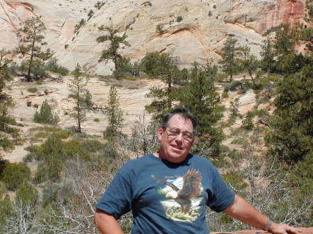 Jeff at Zion, Utah July, 2003