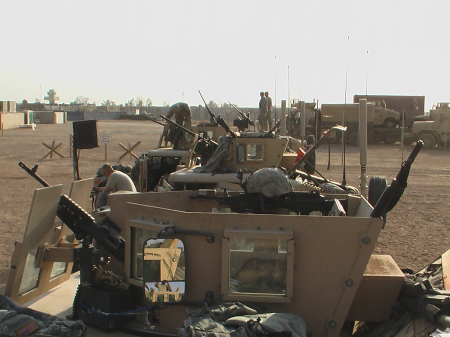 humvees reading 4 convoy