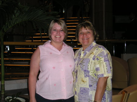 Me & Mom - Western Caribbean - 2006