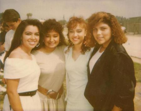 Aggie Yvette Judy and Me ( omg look at my hair LOL!)