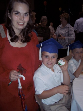 Caleb's graduation