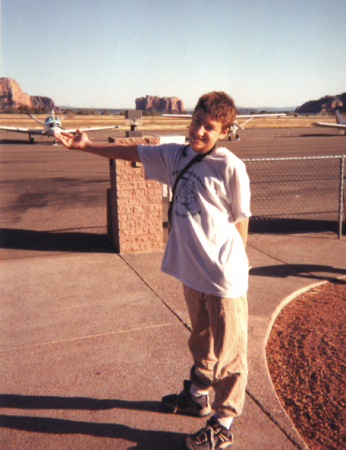 Michael at Sedona airport