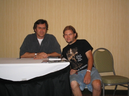 Me and Bruce Campbell(Evildead,Army Of Darkness) at the 2005 Flashback Weekend