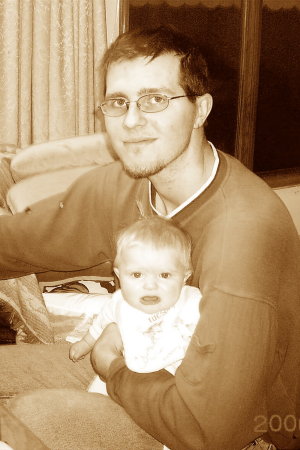 My Husband, Jason and our daughter Rachel