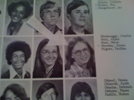 Doherty '76-'77 senior photo in yearbook