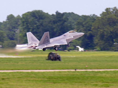 F-22 Raptor at Langley AFB Va