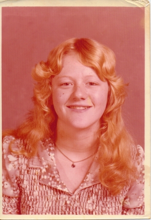 Rhonda's school picture 1976-1977 school year