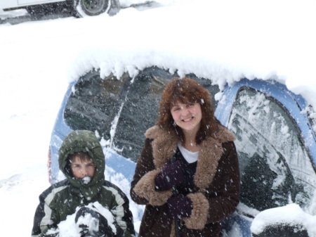 Digging out the car March 2006