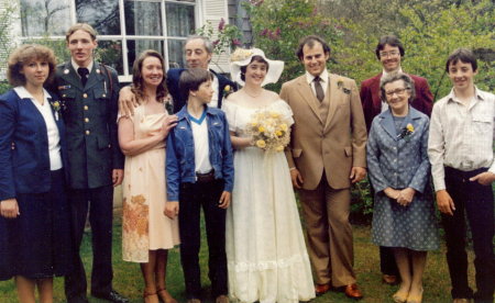 brown family - plympton ma 1981