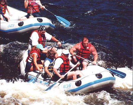 whitewater rafting aug 8 2006
