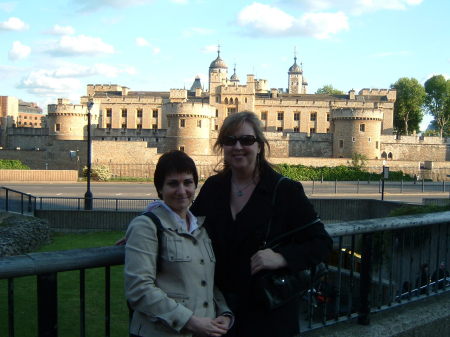 With a friend in London, Summer '06