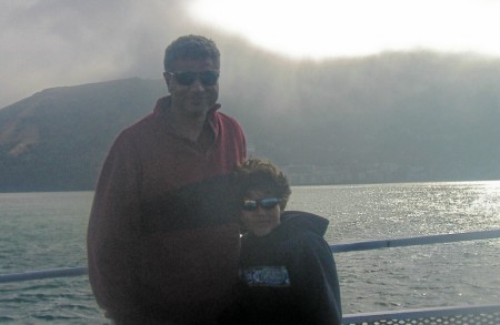 on boat in s.f. bay