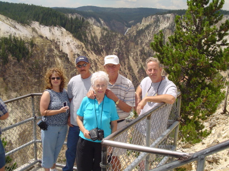Road trip to Yellowston with Mom and Dad 2006