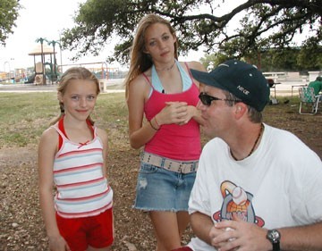 jeff and daughters