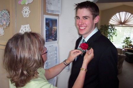 My oldest son (Kevin) graduating in 2005