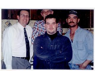 wayne, larry, and myself, and baby bro. steve