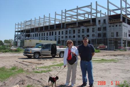 From right to left; Ken, Aunt Betty, & Gracie