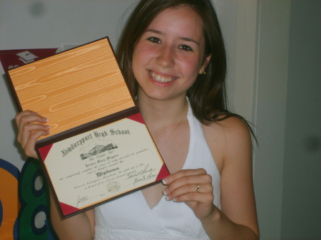 My Sister, graduated from NHS 2008