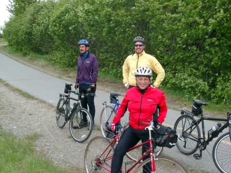 Biking through Alaska