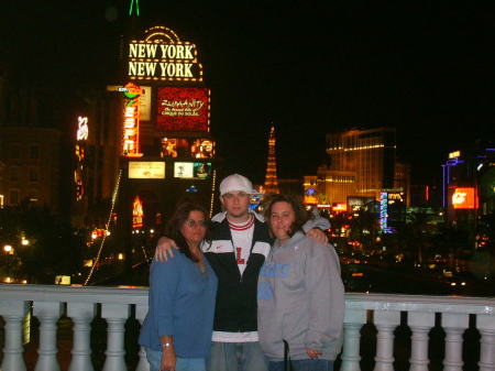 Me and my kids in Vegas.  ;)